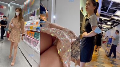 超市偷窥漂亮小姐姐 大白屁屁真肥 白内内裹的紧紧超性感